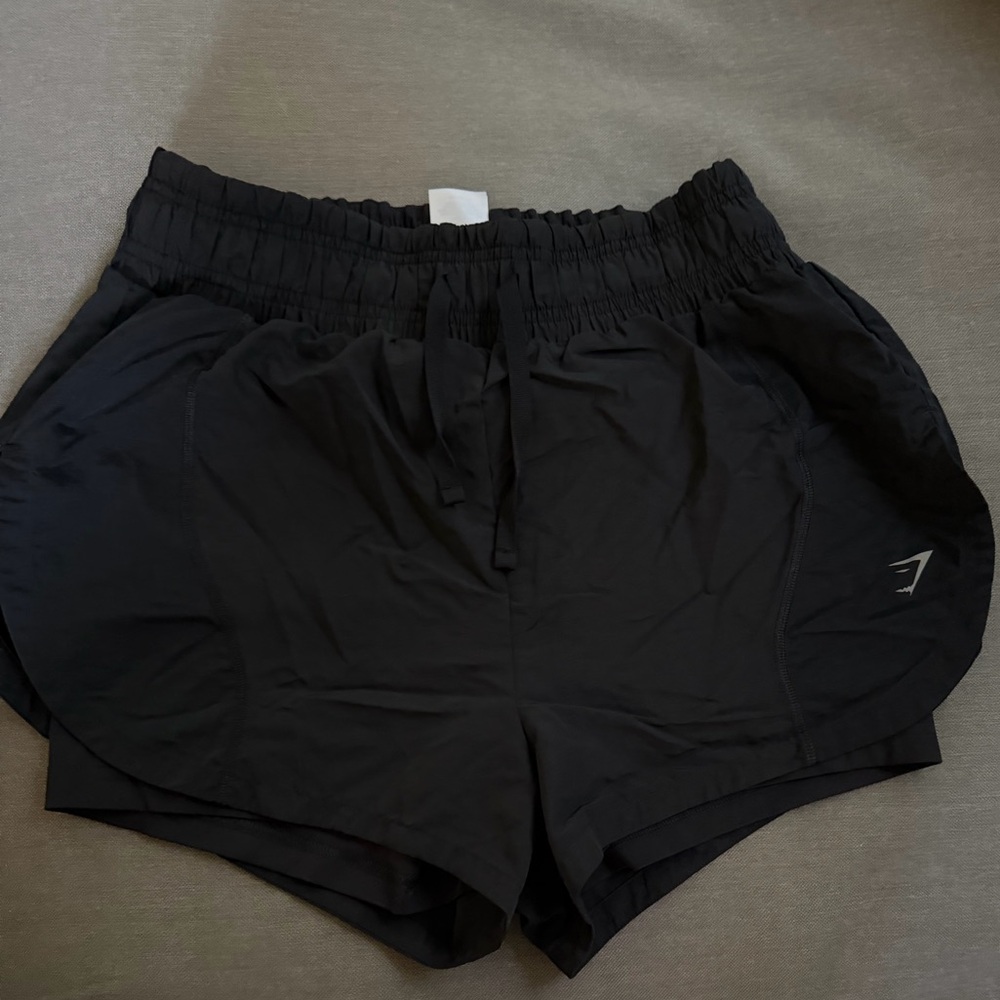 Black gymshark Women's Athletic Shorts